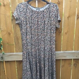 Haani Leopard Print Petite Large Dress